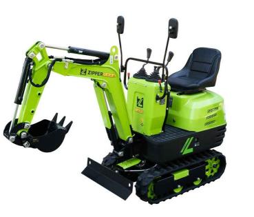Zipper Maschinen ZI-MBGS600 Minibagger Set