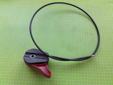 Zipper Maschinen Ersatzteil passend zu ZI-BM870ECO Gashebel inkl. Bowdenzug