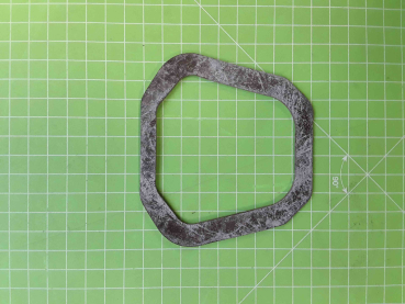 Zipper Maschinen Ersatzteil passend zu ZI-RPE120GY Ventildeckel Dichtung