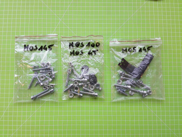 Zipper Maschinen Ersatzteil passend zu ZI-MOS145G Schrauben-Set