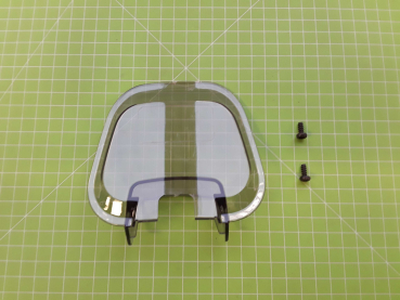 Zipper Maschinen Ersatzteil passend zu ZI-GPS40V-AKKU Schutzabdeckung; GPS40VAKKU