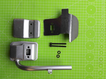 Zipper Maschinen Ersatzteil passend zu ZI-BHS605 #50-54 Auspuff + Dichtung (Motor)