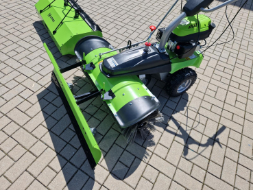 Zipper Maschinen Kehrmaschine ZI-KM1000 Kehrmaschine inkl. Staub- und Schneeschild