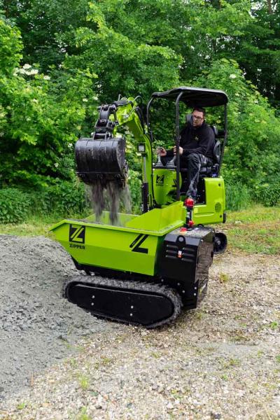 Zipper Maschinen ZI-MBG1000D Minibagger