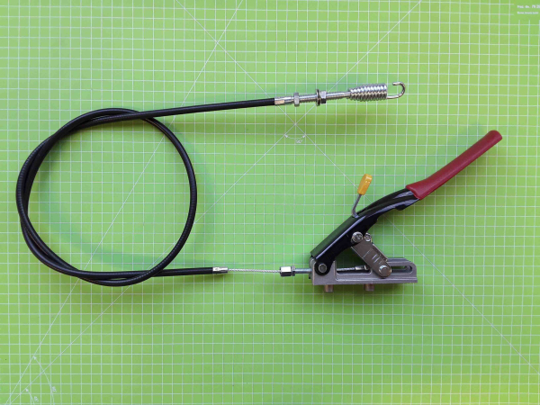 Zipper Maschinen Ersatzteil passend zu ZI-MD500 Kupplungsh. + Bowdenz. Metall MD300&500H