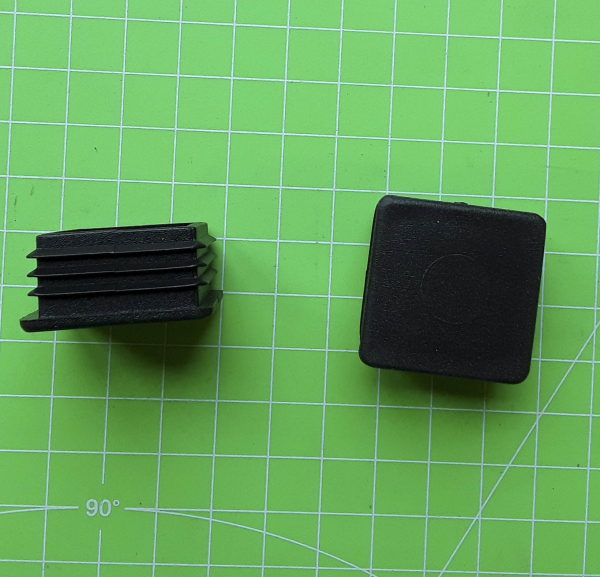 Zipper Maschinen Ersatzteil passend zu ZI-GRM1650 #21 Vierkantrohr Stecker 30mm,ZI-GRM1100