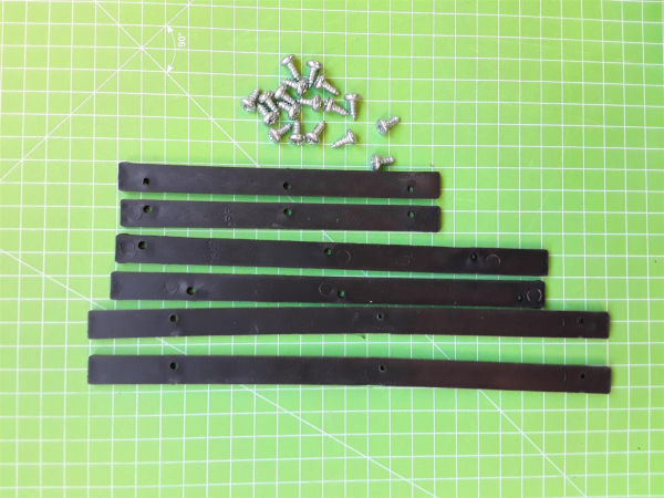 Zipper Maschinen Ersatzteil passend zu ZI-WP700TN #13,14,18,19 Kunststoff Schutz-Set