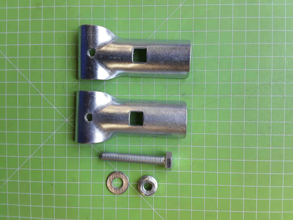 Zipper Maschinen Ersatzteil passend zu ZI-CR362 Klemmschellen Tür/Rahmen
