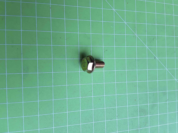 Zipper Maschinen Ersatzteil passend zu ZI-SKN330 #17 Messerschraube, M6x12