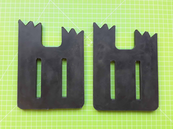 Zipper Maschinen Ersatzteil passend zu ZI-HS12T Haltekrallen-Set