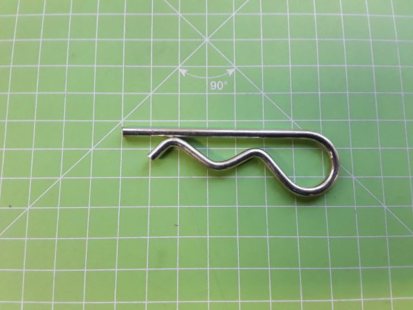 Zipper Maschinen Ersatzteil passend zu ZI-BTM160 #25 Federsplint