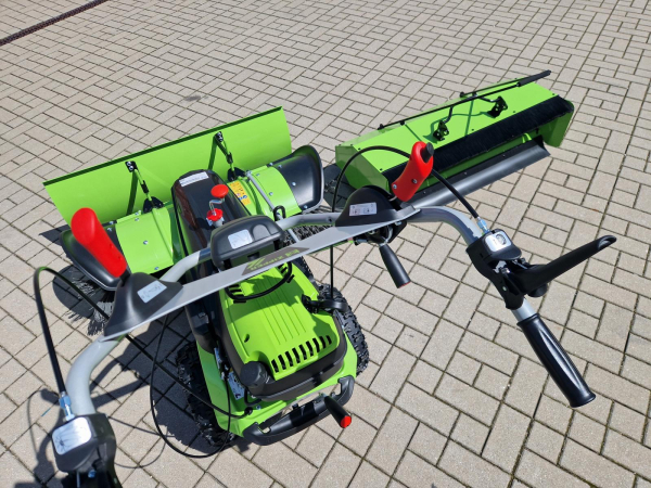 Zipper Maschinen Kehrmaschine ZI-KM1000 Kehrmaschine inkl. Staub- und Schneeschild